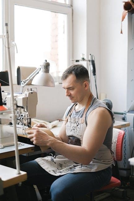 sewing machines manuals